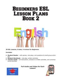 Produktbild: Beginners ESL Lesson Plans Book 2