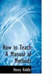 Produktbild: How to Teach a Manual of Methods