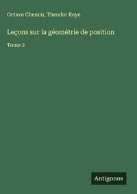 Produktbild: Le&ccedil;ons sur la g&eacute;om&eacute;trie de position