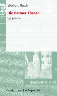 Produktbild: Die Barmer Thesen