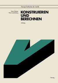 Produktbild: Anhang zu Konstruieren und Berechnen