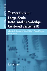 Produktbild: Transactions on Large-Scale Data- and Knowledge-Centered Systems IX