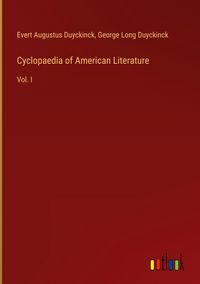 Produktbild: Cyclopaedia of American Literature