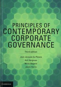 Produktbild: Du Plessis, J: Principles of Contemporary Corporate Governan