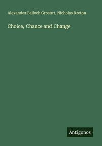 Produktbild: Choice, Chance and Change