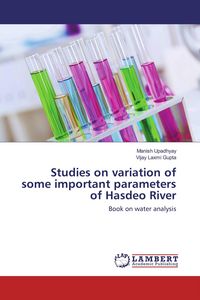 Produktbild: Studies on variation of some important parameters of Hasdeo River