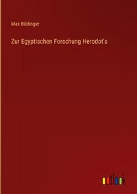 Produktbild: Zur Egyptischen Forschung Herodot's