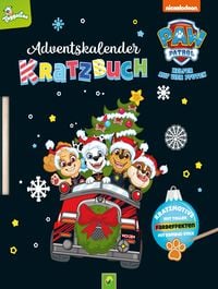 Produktbild: PAW Patrol Adventskalender Kratzbuch