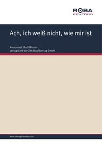 Produktbild: Ach, ich wei&szlig; nicht, wie mir ist