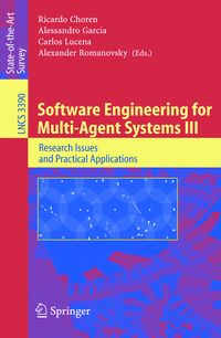 Produktbild: Software Engineering for Multi-Agent Systems III
