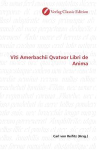Produktbild: Viti Amerbachii Qvatvor Libri de Anima
