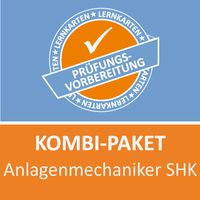 Produktbild: Kombi-Paket Anlagenmechaniker f&uuml;r Sanit&auml;r, Heizungs und Klimatechnik SHK Lernkarten