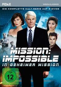 Produktbild: Mission: Impossible - In geheimer Mission - Komplettbox / Die komplette 35-teilige Neuauflage der Kult-Krimiserie &bdquo;Kobra, &uuml;bernehmen Sie&ldquo; (Pidax Serien-Klassiker) [8 DVDs]