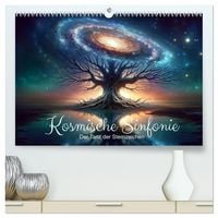 Produktbild: Kosmische Sinfonie: Der Tanz der Sternzeichen (hochwertiger Premium Wandkalender 2026 DIN A2 quer), Kunstdruck in Hochglanz