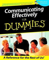 Produktbild: Communicating Effectively For Dummies