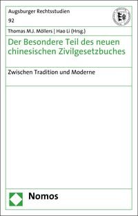 Produktbild: Der Besondere Teil des neuen chinesischen Zivilgesetzbuches