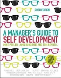Produktbild: A Manager's Guide to Self-Development