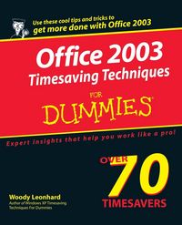 Produktbild: Office 2003 Timesaving Techniq