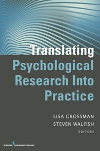 Produktbild: Translating Psychological Research Into Practice