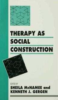 Produktbild: Therapy as Social Construction