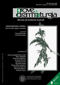 Produktbild: Prove di Drammaturgia n. 1/2015