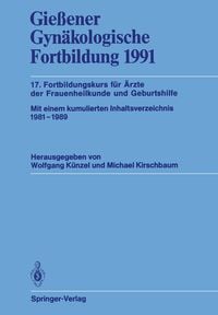 Produktbild: Gie&szlig;ener Gyn&auml;kologische Fortbildung 1991