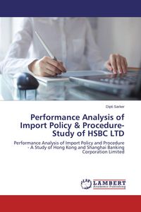 Produktbild: Performance Analysis of Import Policy & Procedure-Study of HSBC LTD