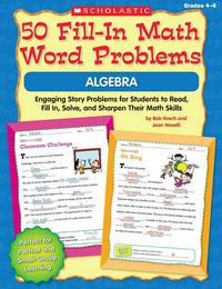Produktbild: 50 Fill-in Math Word Problems