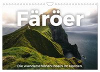Produktbild: F&auml;r&ouml;er - Die wundersch&ouml;nen Inseln im Norden. (Wandkalender 2026 DIN A4 quer), CALVENDO Monatskalender