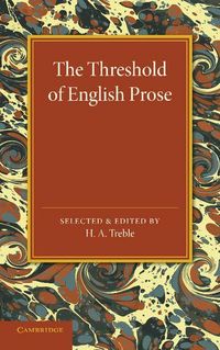 Produktbild: The Threshold of English Prose
