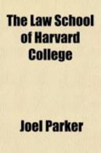 Produktbild: The Law School of Harvard College