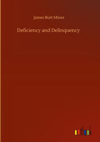Produktbild: Deficiency and Delinquency
