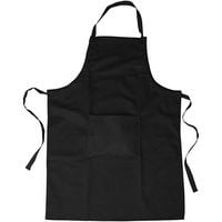 Produktbild: Creativ Company Sch&uuml;rze, L 89 cm, B 66 cm, Gr&ouml;&szlig;e M-XL cm, 210 g, schwarz
