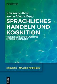 Produktbild: Sprachliches Handeln und Kognition