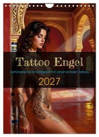 Produktbild: Tattoo Engel (Wandkalender 2027 DIN A4 hoch), CALVENDO Monatskalender