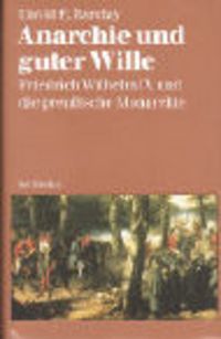 Produktbild: Anarchie und guter Wille