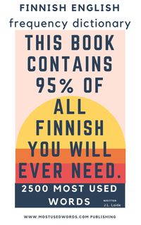 Produktbild: Finnish English Frequency Dictionary