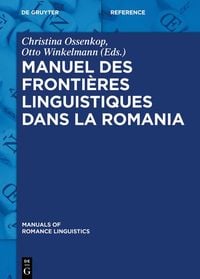 Produktbild: Manuel des fronti&egrave;res linguistiques dans la Romania