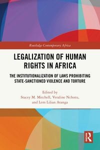 Produktbild: Legalization of Human Rights in Africa