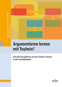 Produktbild: Argumentieren lernen mit Toulmin?