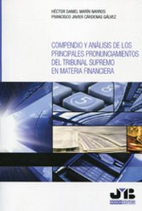 Produktbild: Compendio y an&aacute;lisis de los principales pronunciamientos del Tribunal Supremo en materia financiera