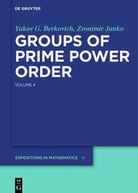 Produktbild: Groups of Prime Power Order. Volume 4
