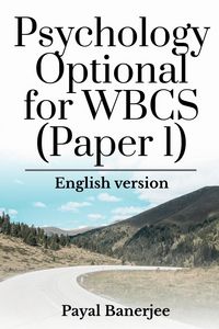 Produktbild: Psychology Optional for WBCS (Paper 1)