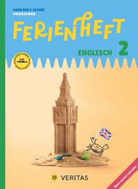 Produktbild: Ferienheft Englisch 2. Klasse Volksschule. Lehrplan 2023