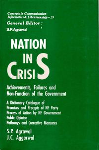 Produktbild: Nation in Crisis Achievements, Failures and Non-Function of the Government (Concepts in Communication Informatics and Librarianship-29)