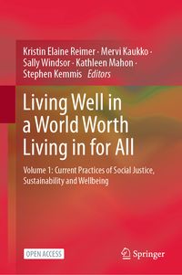 Produktbild: Living Well in a World Worth Living in for All