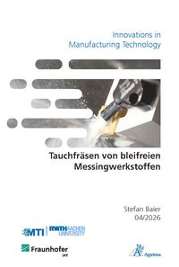 Produktbild: Tauchfr&auml;sen von bleifreien Messingwerkstoffen