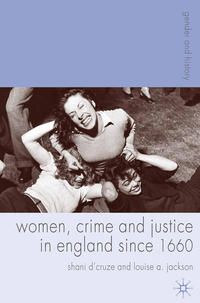 Produktbild: Women, Crime and Justice in England since 1660