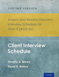 Produktbild: Anxiety and Related Disorders Interview Schedule for Dsm-5(r) (Adis-5l) - Lifetime Version
