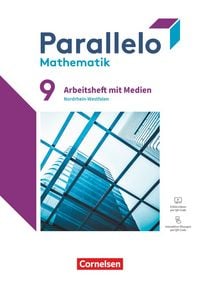 Produktbild: Parallelo 9. Schuljahr - Nordrhein-Westfalen - Ausgabe 2022 - Arbeitsheft mit Medien und Lösungen - Inkl. Erklärvideos und interaktiven Übungen